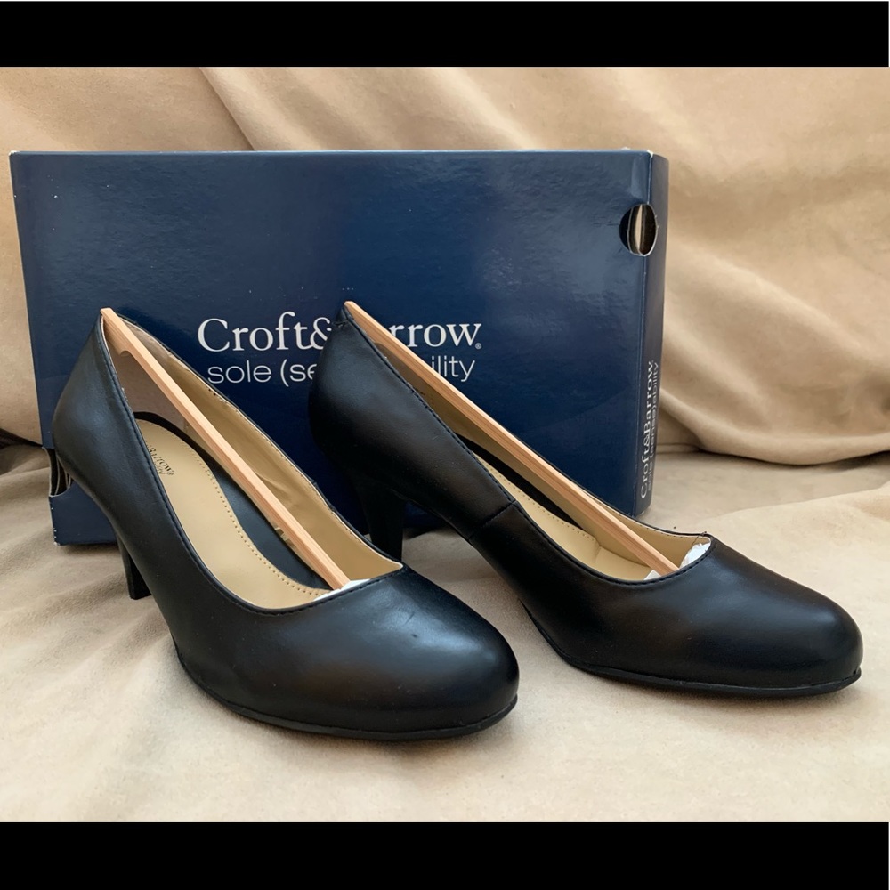 Croft & Barrow Sole Sensability Heels Size 8 NWT
